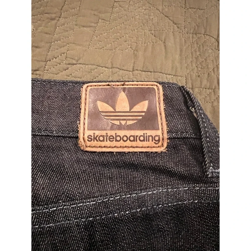 Adidas Men's Skateboarding Jeans‎ 36x32 Dark Blue